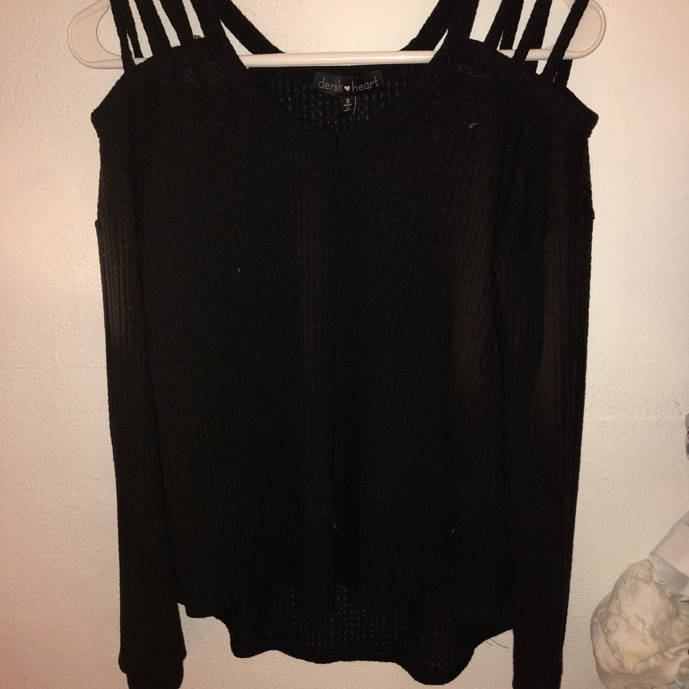 Off the shoulder Knit shirts